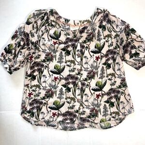 Anthropologie Maeve Rosie Buttondown